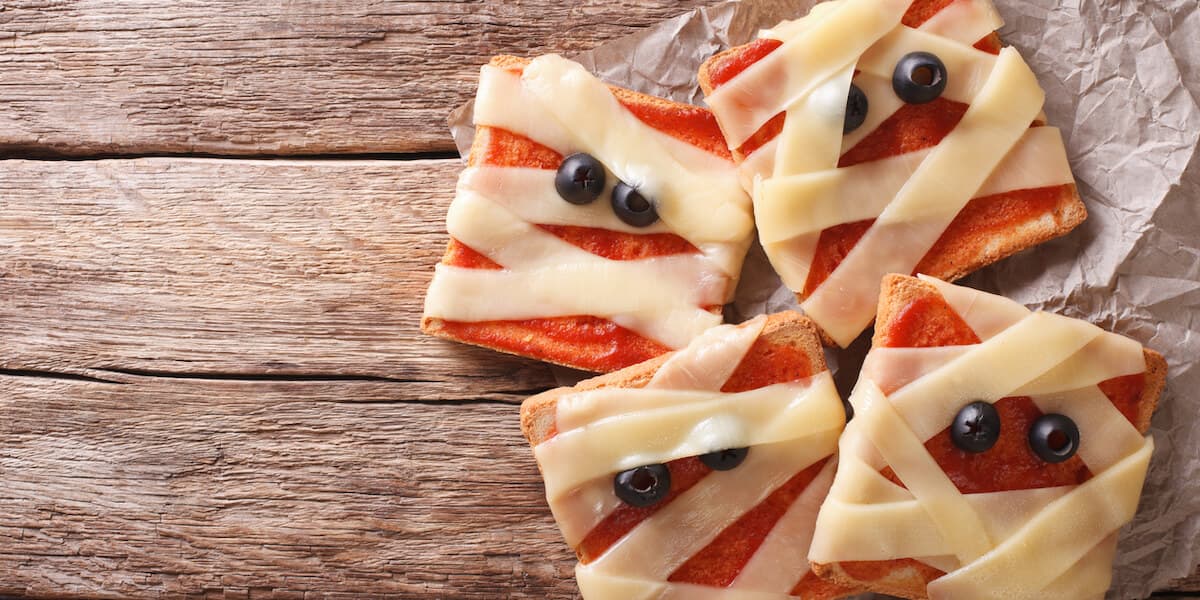 Easy sandwiches for Halloween