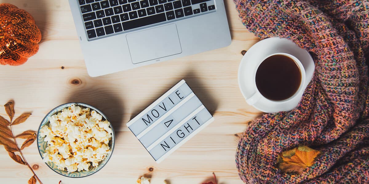 Movie night concept