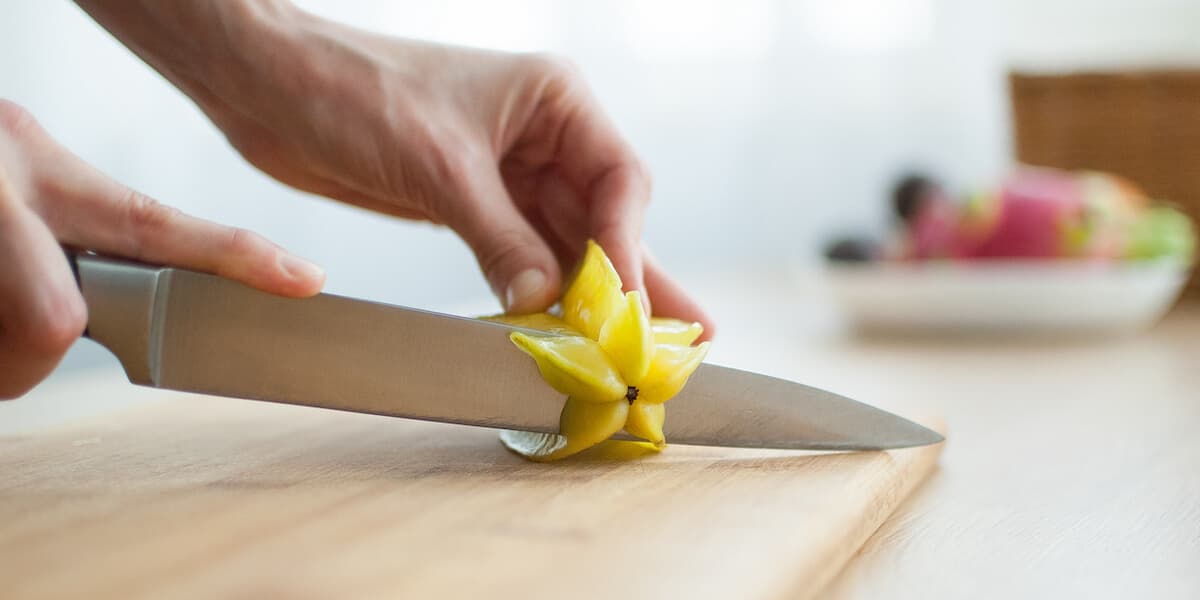 Cutting Starfruit