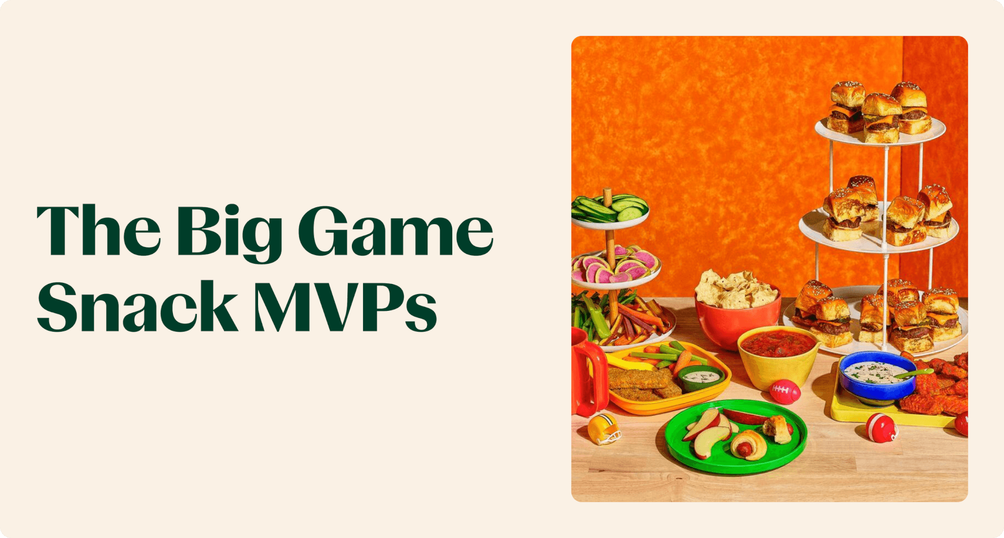 The Big Game Snacks